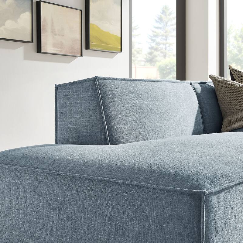 Restore 2-Piece Performance Fabric Upholstered Modular Loveseat