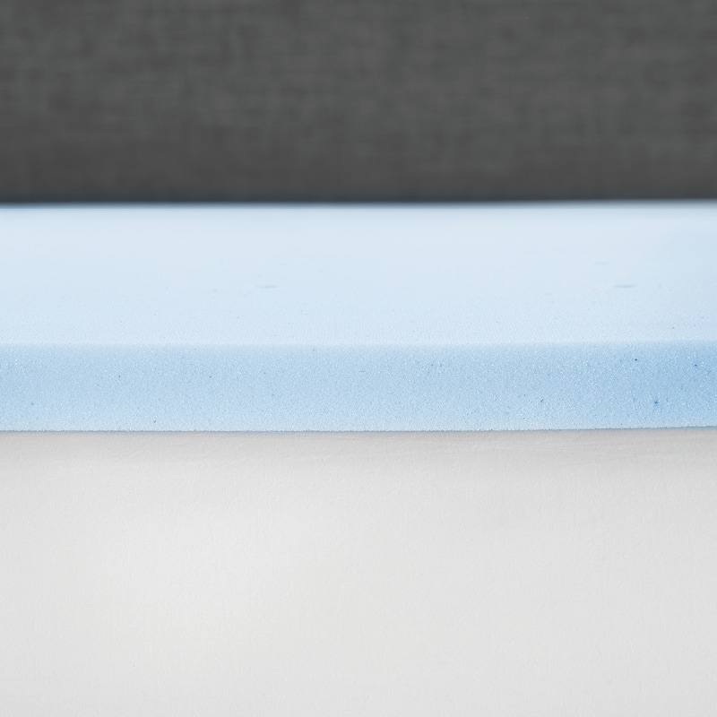 Bodipedic Comfort Gel-Infused Memory Foam Mattress Topper