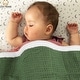 preview thumbnail 16 of 28, Luxurious Cotton Unisex Baby Blanket Waffle Weave with Sherpa Backing Soft Cozy 30''x40'' Receiving Crib Stroller Nap Blanket