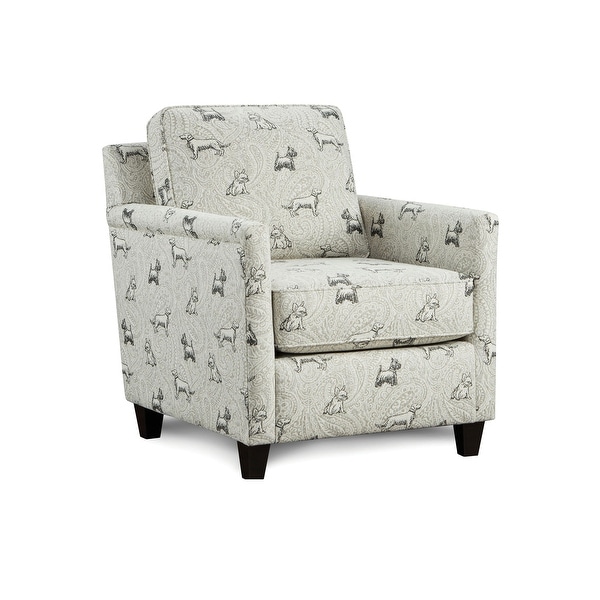 Dog shop pattern chair