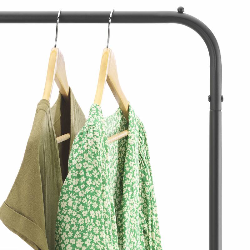 Whitmor All-Metal Garment Rack - Matte Black
