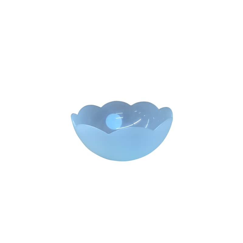 Italian Plastic 6" Salad Bowl Blue- A