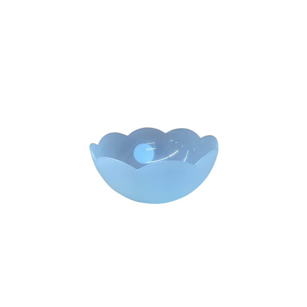 Italian Plastic 6" Salad Bowl Blue- A