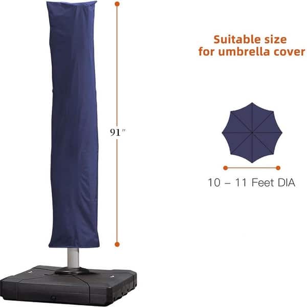 acrylic patio umbrella DestinationGear Italian 6 ft Umbrella Acrylic Stripes Khaki and White -Patio Pole