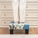 preview thumbnail 24 of 91, Adeco Ottoman Upholstered Fabric Footrest Pet Steps Dog Stair Stool