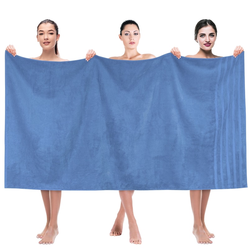 American Soft Linen 100% Cotton Large Jumbo Bath Towel 35x70 Premium & Luxury Towels