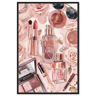 Glam Sparkle Lay Out Canvas by Art Remedy