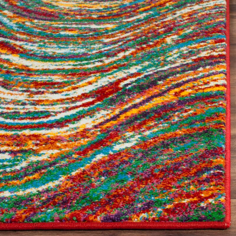 SAFAVIEH Aruba Vezira Boho Abstract Rug