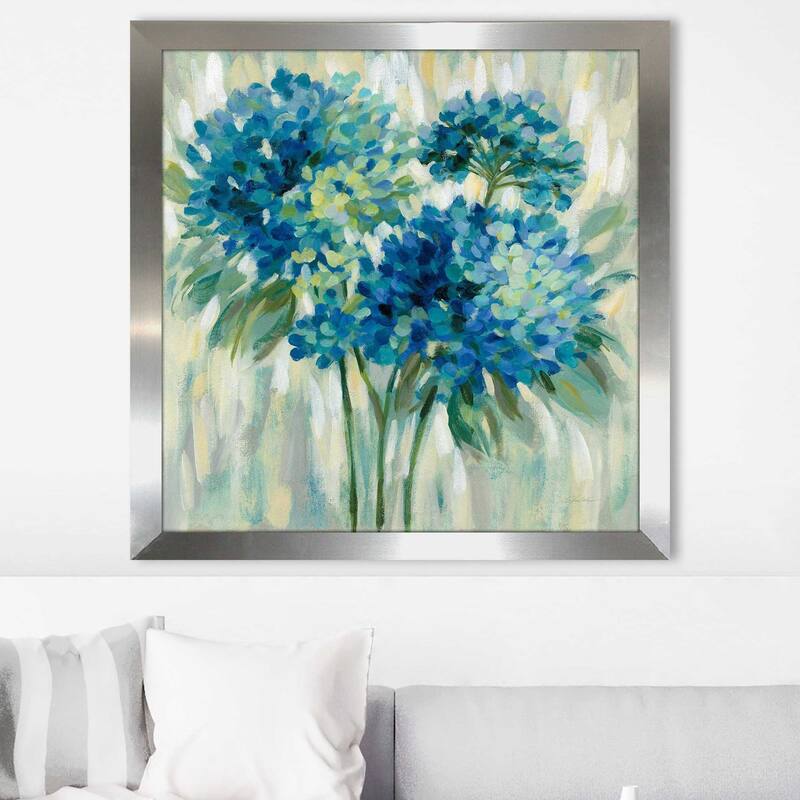 "Burst of Hydrangeas" Print on Acrylic