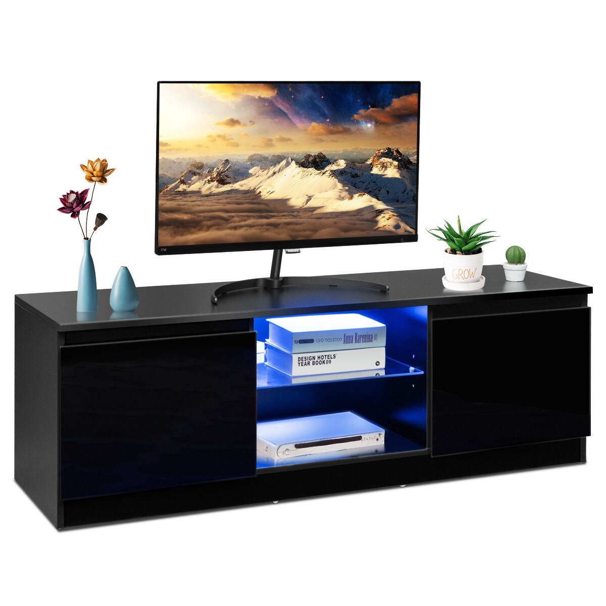 Home Furniture Diy Furniture Modern Tv Cabinet Matt White