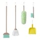 preview thumbnail 2 of 2, Teamson Kids Little Helper Cleaning Set, Stone, 6 pcs