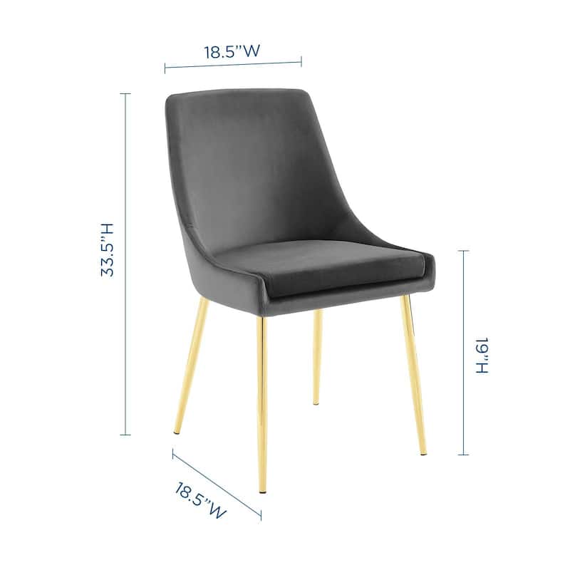 Silver Orchid Aizome Dining Chairs (Set of 2)