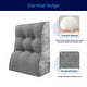 preview thumbnail 50 of 70, WOWMAX Back Rest Wedge Support Pillow Daybed Pillow