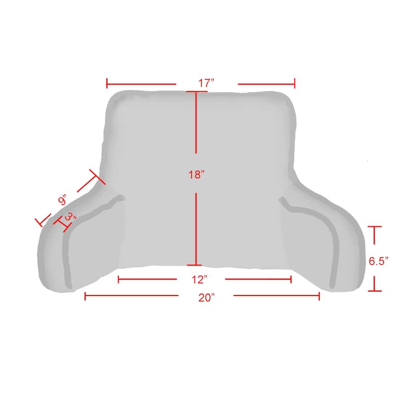 Super soft Lounger Bedrest Reading Pillow