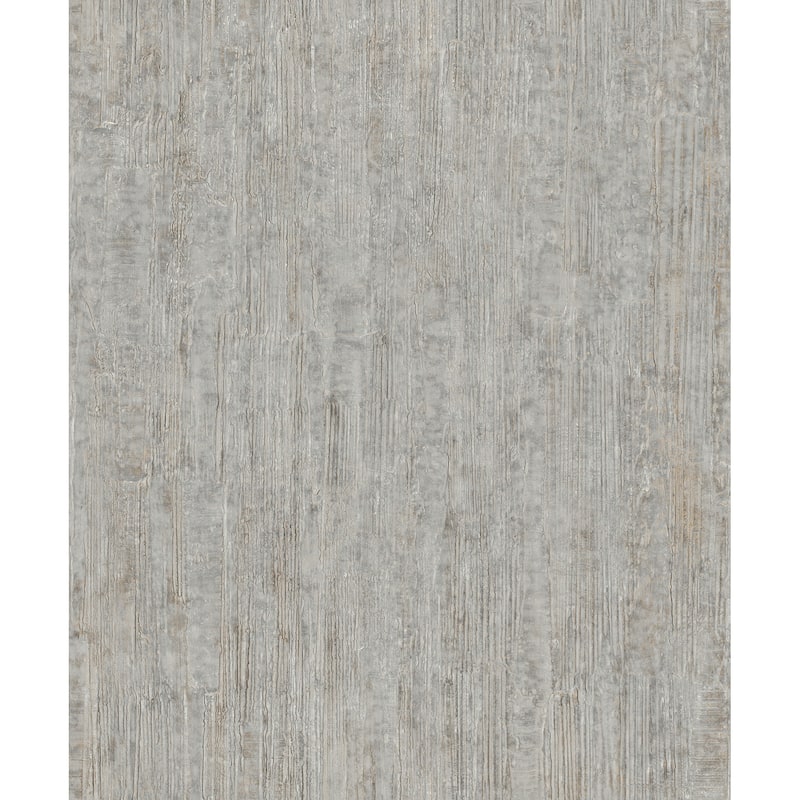 Chesapeake Ramona Grey Distressed Texture Wallpaper