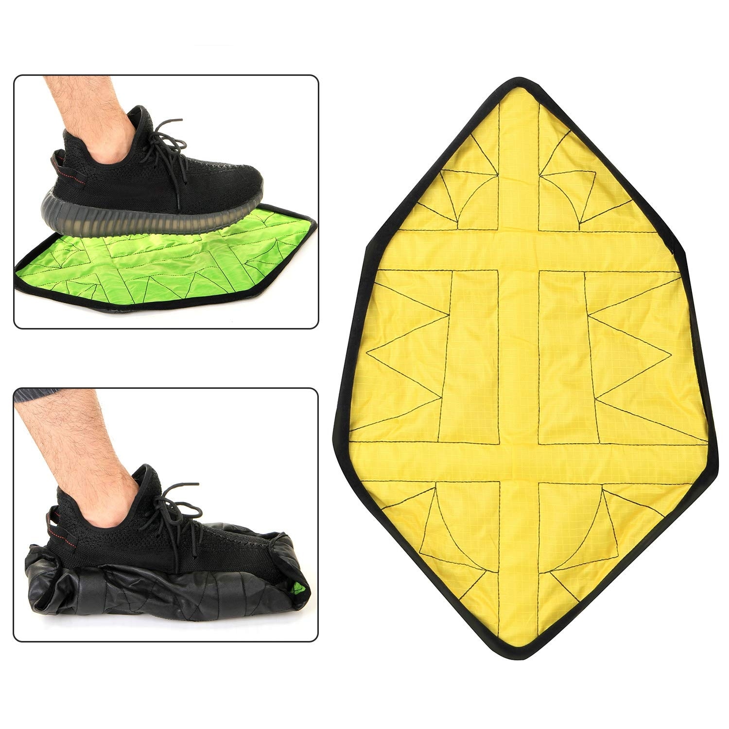 Step In Sock Cover Reusable Hand-Free Boot Shoe Covers Perfect for Worker 1 Pair