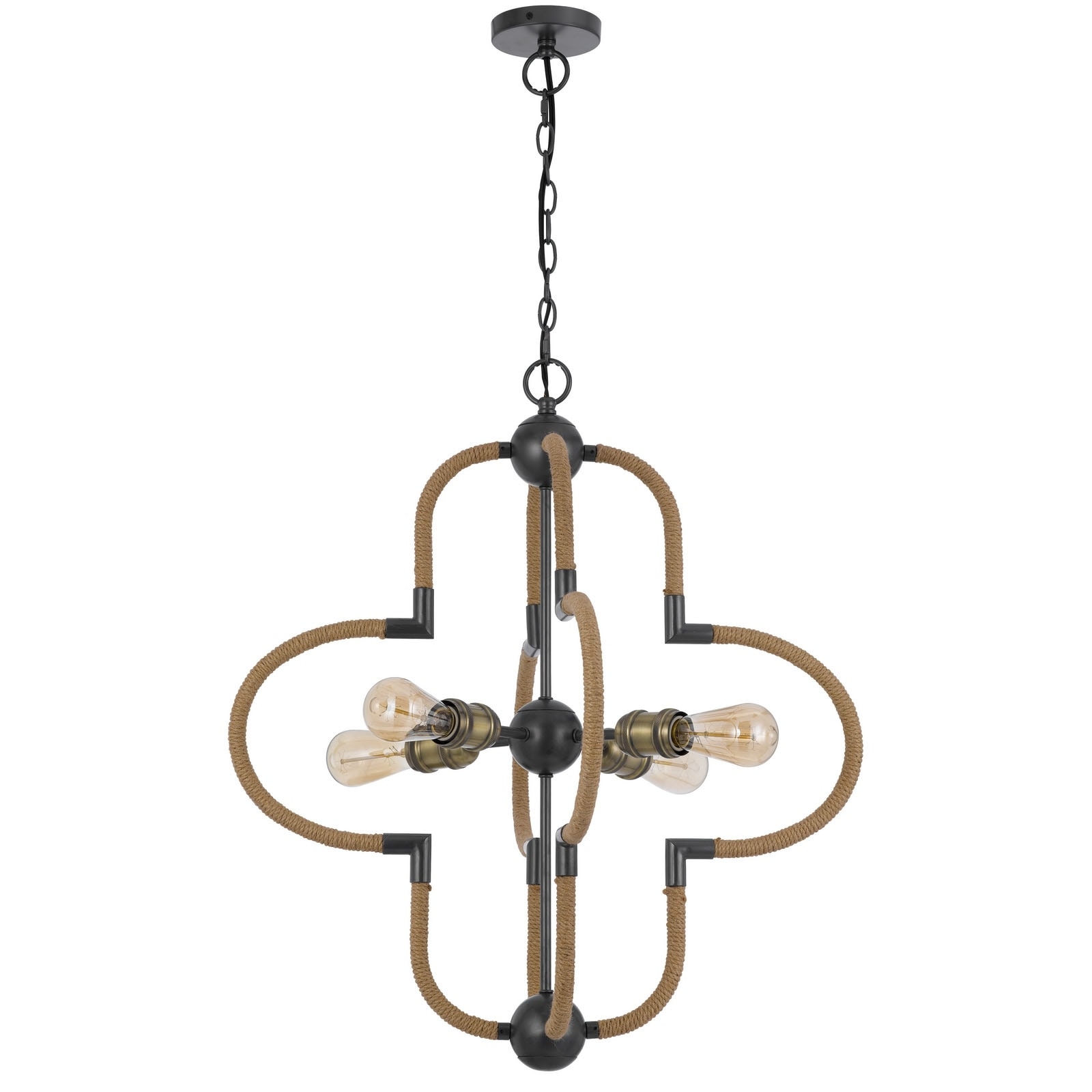 Tahoka Metal Chandelier - One Size