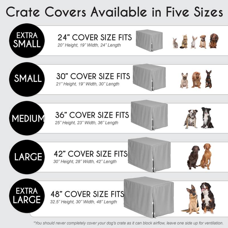 Sweet Jojo Designs Corgi Boy, Girl, Unisex/Gender Neutral Dog Crate Kennel Cover 36in. - Puppy Modern Dog Whimsical Welsh Corgis