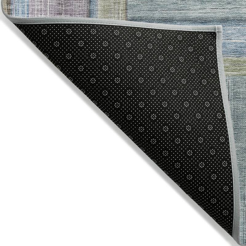 Machine Washable Indoor/ Outdoor Modern Weave Chantille Rug