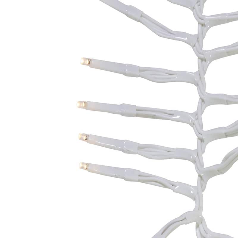 Kurt Adler 98-Foot 3000-Light Cluster Garland with Warm White LED Lights