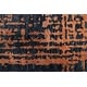 preview thumbnail 6 of 7, ECARPETGALLERY Hand-knotted Legacy Copper, Dark Blue Silk, Wool Rug - 2'6 x 12'3