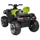 preview thumbnail 80 of 93, Powerful 24V Electric ATV for Big Kids, 2-Seater 4WD 4 Wheeler with LED Lights, Shock Absorbers & Bluetooth Music