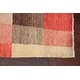 preview thumbnail 13 of 17, Modern Gabbeh Kashkoli Oriental Wool Runner Rug Hand-knotted Carpet - 2'7" x 20'7"