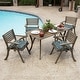 preview thumbnail 16 of 16, Arden Selections Aurora Damask Outdoor 18 x 19 in. Seat Pad
