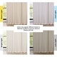 preview thumbnail 72 of 81, Exclusive Fabrics Textured Faux Dupioni Silk Thermal Blackout Curtains (1 Panel)