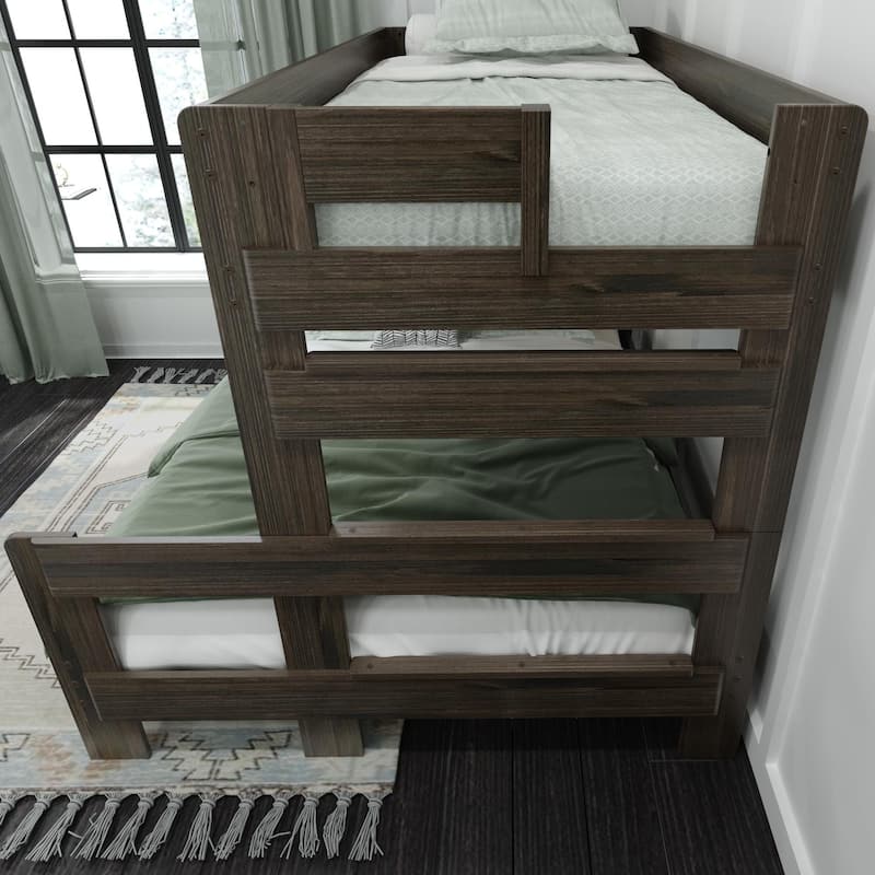 Max and Lily Farmhouse Twin XL over Queen Bunk Bed