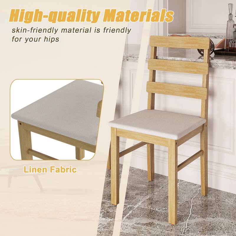 For Dining Room Living Room Dining Chair Scandinavian Style Three Horizontal Back Chairs Home Dining Room Chairs