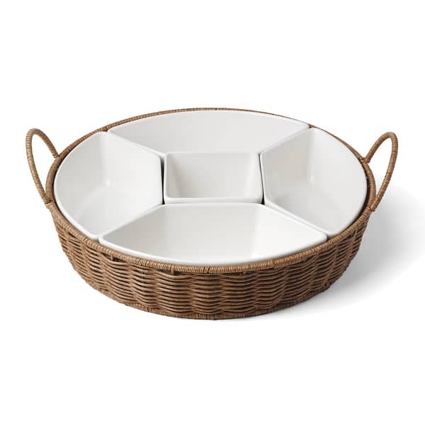 Oneida Willow & White 6-Piece Serving Set