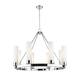 Option Striped White / Polished Nickel