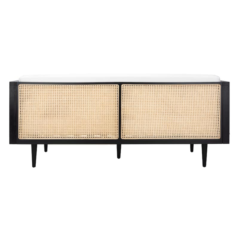 SAFAVIEH Home Helena French Cane Daybed - 75"W x 33"D x 31"H