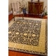 preview thumbnail 48 of 61, SAFAVIEH Handmade Silk Road Fransien Traditional Oriental Wool Rug 9'6" x 13'6" - Black/Ivory - Rectangle