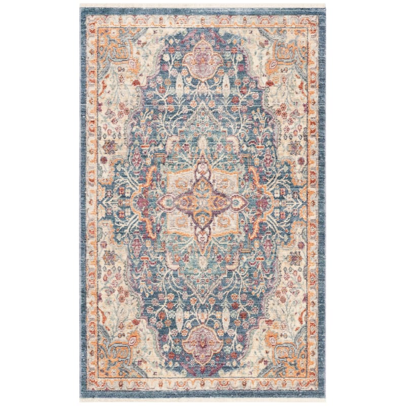 SAFAVIEH Illusion Danette Vintage Boho Oriental Viscose Rug with
