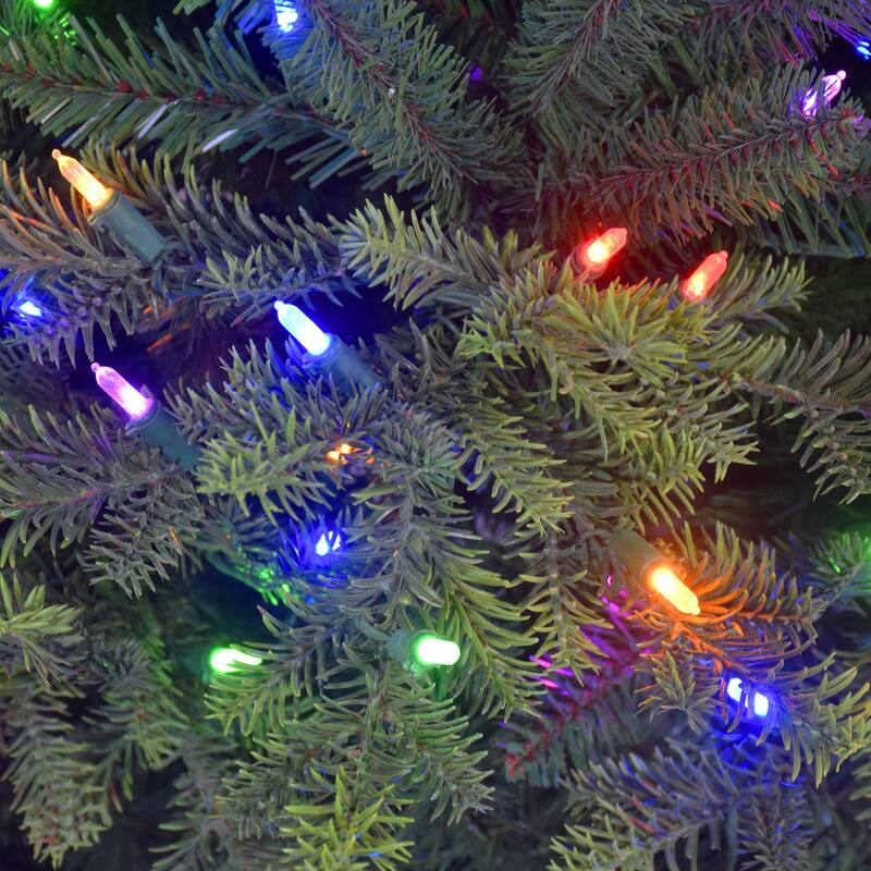 Pre-lit Douglas Fir Artificial Christmas Tree - 7.5’ - Color Select LED Lights - 7.5 Foot