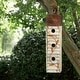 preview thumbnail 42 of 46, Glitzhome Hanging Distressed Solid Wood Birdhouse