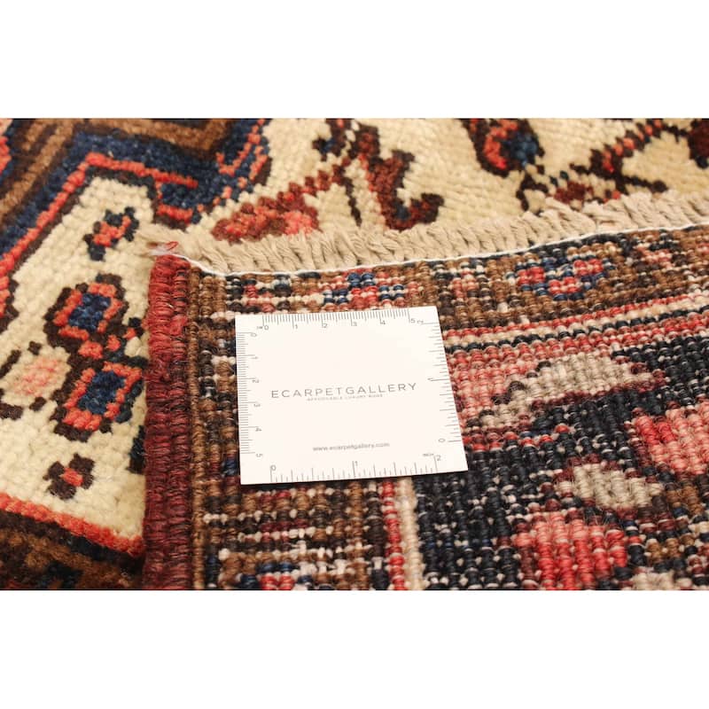 ECARPETGALLERY Hand-knotted Sarabi Dark Copper Wool Rug - 7'1 x 8'6