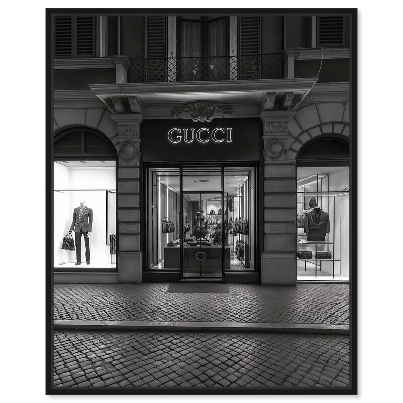 Glam Presence Canvas by Art Remedy - 16" x 20" - Black