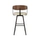preview thumbnail 36 of 37, Amisco Quinton Swivel Counter and Bar Stool