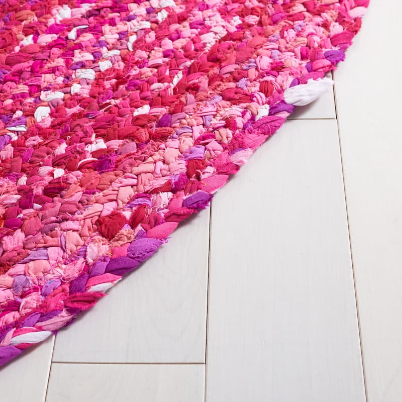 SAFAVIEH, Handmade Braided Teodora Country Cotton Rug