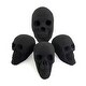 preview thumbnail 8 of 26, Ceramic Fire Pit Decor | Fire Pit Skulls and Bones | Halloween Pumpkin | For Fire Pits and Fireplaces | Spooky and Scary Decor  Fire Pit Skulls and Bones | Halloween Pumpkin | For Fire Pits and Fireplaces | Spooky and Scary Decor|Skulls Bundle - Black