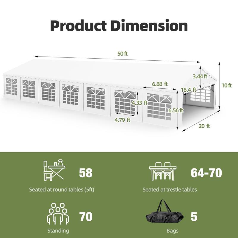 EROMMY Outdoor Tent Collection: Quick Setup for Your Perfect Outdoor Space