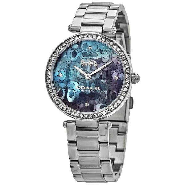 Coach Women's 14503221 'Park ' Stainless Steel Watch - Blue. Opens flyout.