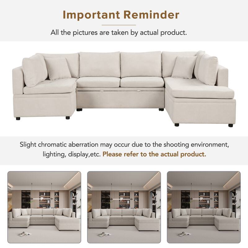 Power Recliner Corner Sofa Reclining Sofa Sectional Couches with Cup Holders, USB Ports and Power Socket for Living Room