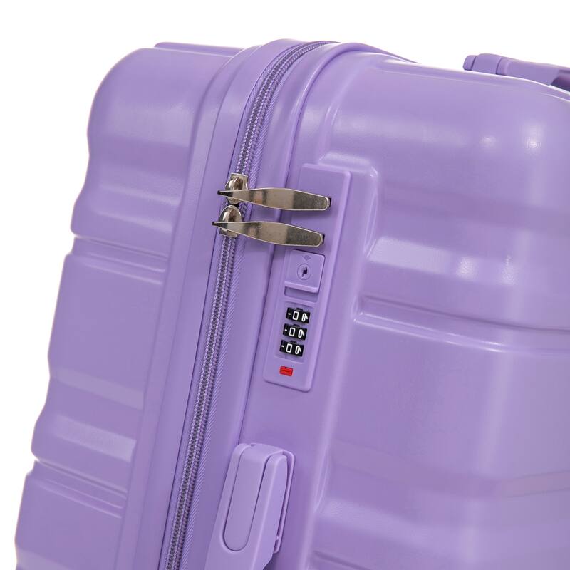 20IN 24IN 28IN 3 pcs/set in ABS Spinner Wheel Luggage, Matching Color, With Combination Lock