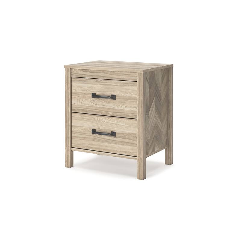 Signature Design by Ashley Battelle Tan Nightstand