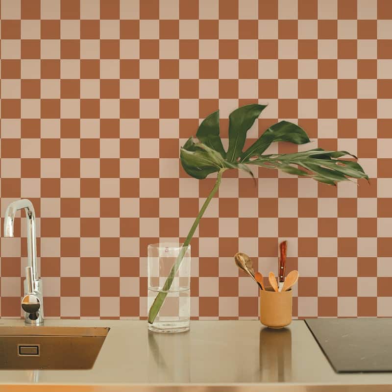 Tempaper Checkmate Peel and Stick Wallpaper - 28 sq. ft.