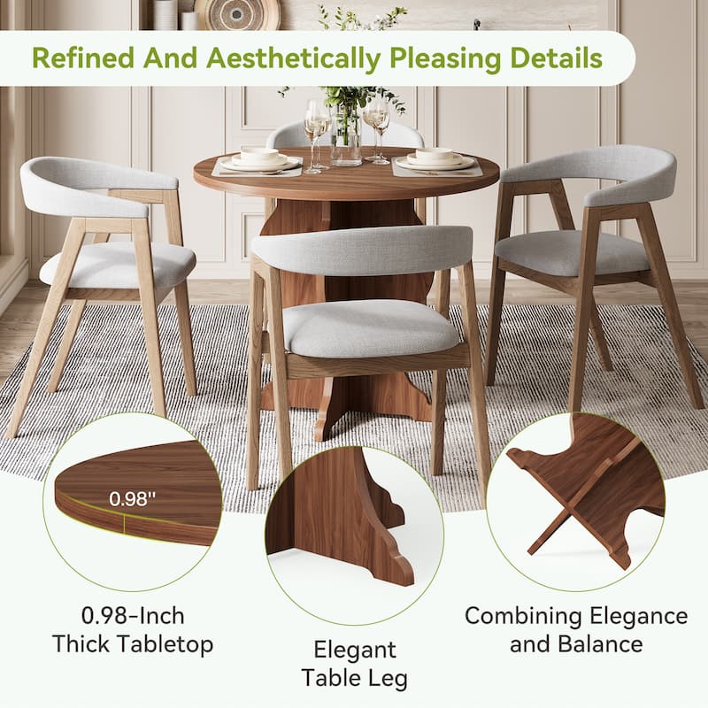 Small Round Dining Table